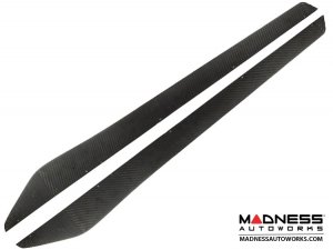 FIAT 124 Spider Side Skirts - Carbon Fiber